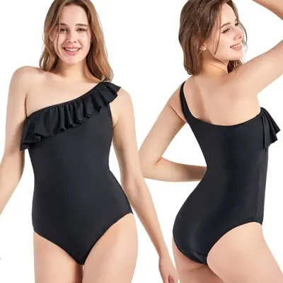 Image de Maillot de Bain Menstruel Femme - Une Pièce Étanche