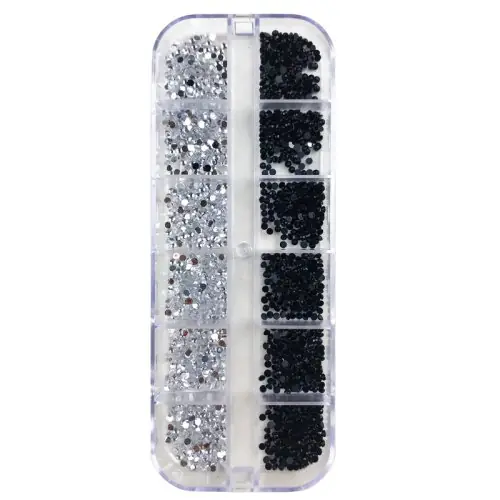 Image de Strass Cristal Nail Art - 3000 Pièces