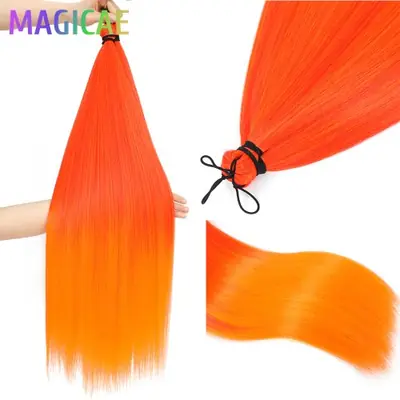 Image de Tresses Synthétiques 3 Pièces - Blond Ombré & Gris Élégant