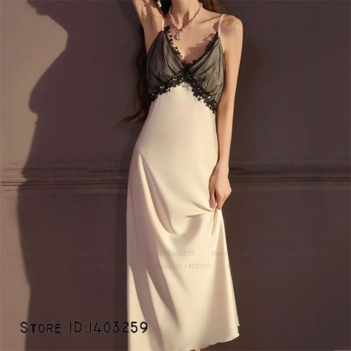 Beige nachtjurk C