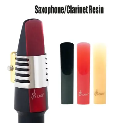 Image de Pack 3 Anches Saxophone & Clarinette - Résine Écologique