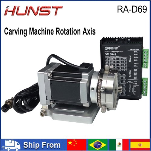 Imagen de Accesorio Giratorio CNC para Joyería con Bloqueo Automático