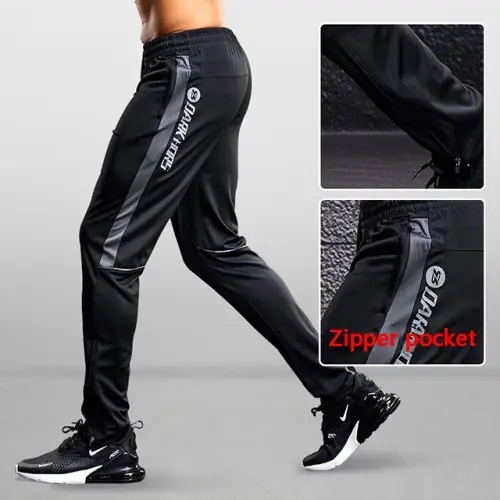 Image de Pantalon de Sport Homme - Poche Zippée pour Running & Fitness