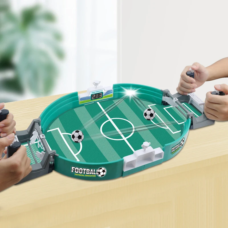 Imagen de Juego de Fútbol de Mesa para Niños: Mini Juego de Competición Intelectual Interactivo para Padres e Hijos