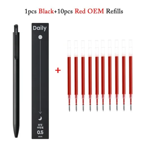 1Black 10 Red OEM