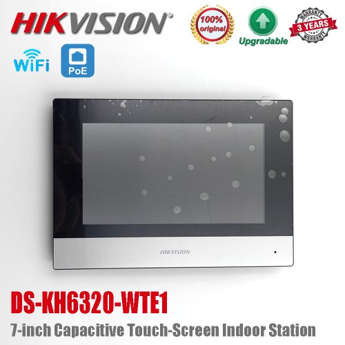 Bild von Hikvision DS-KH6320-WTE1 – 7-Zoll Touchscreen Video-Türsprechanlage mit WLAN & PoE