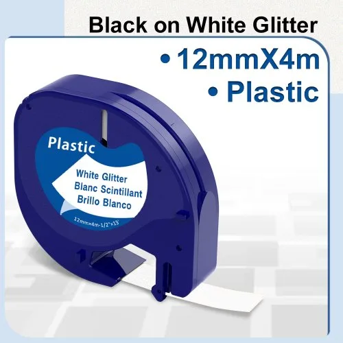 Nieuw wit glitter