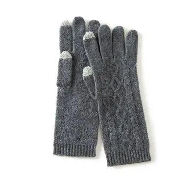Image de Gants d'Hiver en Cachemire pour Écran Tactile - Doux, Chauds & Élastiques