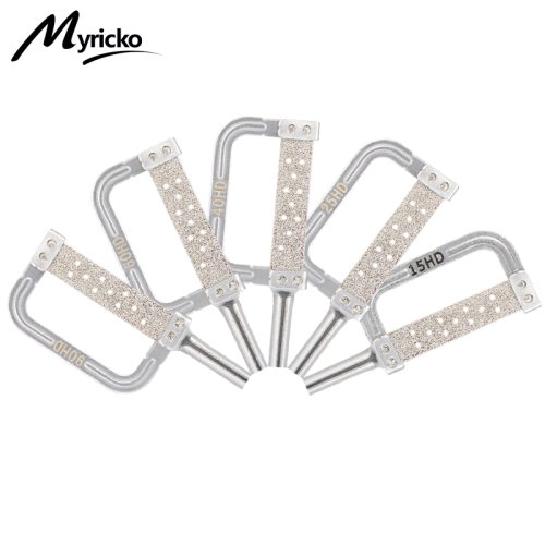 Image of Natural Dental Orthodontic Interproximal Enamel Reduction Strip for Precise Polishing, Finishing, and Contouring – 15, 25, 40, 60, 90 HD Grits