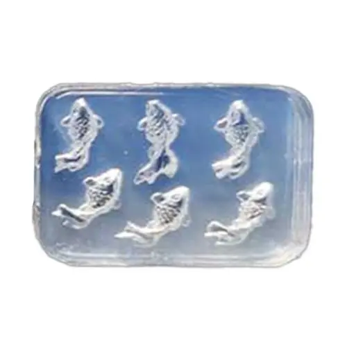 Image de Moules Silicone Poisson Rouge - Création de Bijoux Époxy