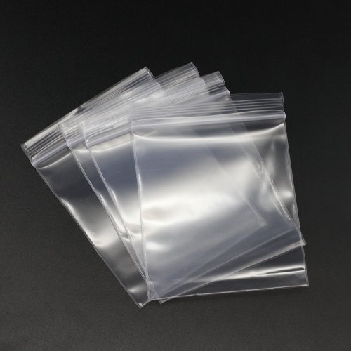 Bild von 30–100 Stück/Beutel, 4 x 6/5 x 7/6 x 8/7 x 10/8 x 12 cm, wiederverschließbare Kunststoff-Poly-Klarsichtbeutel, große Schmuck- und Zubehörverpackung
