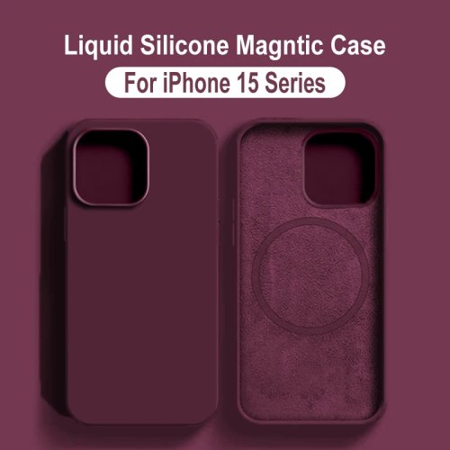 Image de Coque MagSafe Silicone Liquide pour iPhone