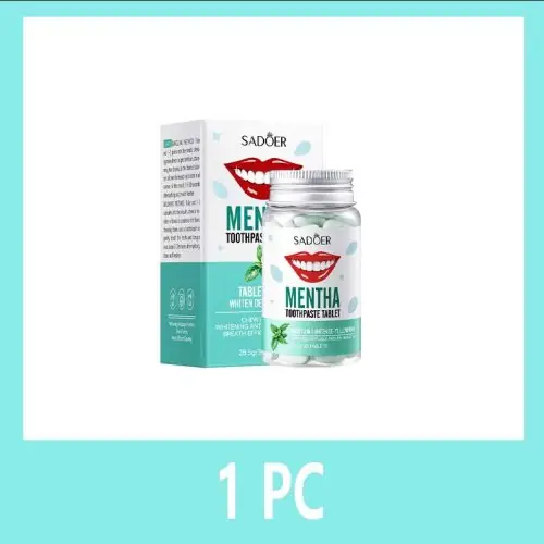 Image de Comprimés de Dentifrice Menthe Fraîcheur Intense