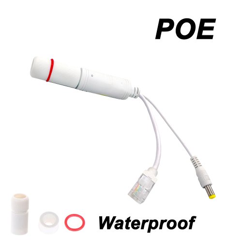 Image de Adaptateur POE 48V vers 12V - Câble Étanche pour Caméra IP