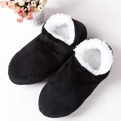 Image de Pantoufles Hommes Hiver - Chaudes & Antidérapantes