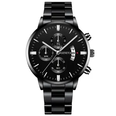 Image de Montre Homme Luxe Acier Inoxydable - Élégante & Précise