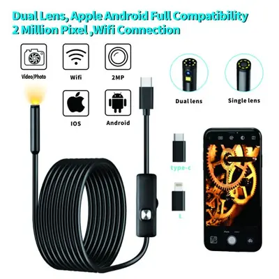 Image de Caméra Endoscopique IP68 pour Smartphone - Inspection Facile