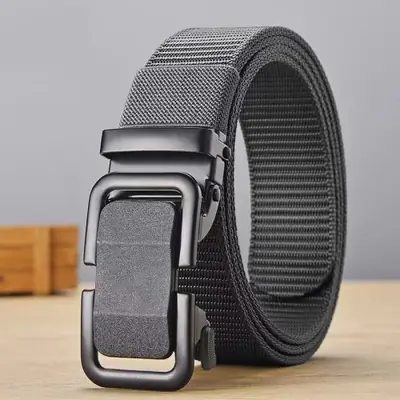 Image de Ceinture Tactique Homme - Nylon Robuste & Boucle Automatique