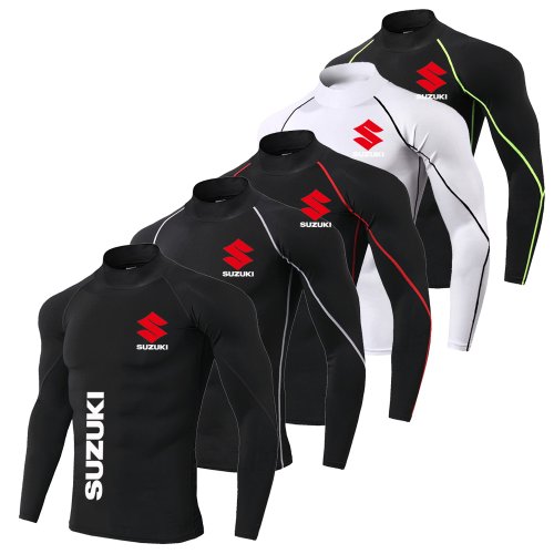 Maglia da Ciclismo Uomo Suzuki - Traspirante e Rapida Asciugatura