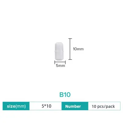 Image de Agitateur Magnétique PTFE - Barres de Mélange 10 Pièces