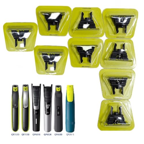 Imagen de Cuchillas de Repuesto de Alta Calidad para Afeitadoras Eléctricas Philips QP2520, QP2530, QP6510, QP6520, QP6530 y QP2515 - Corte Preciso y Duradero