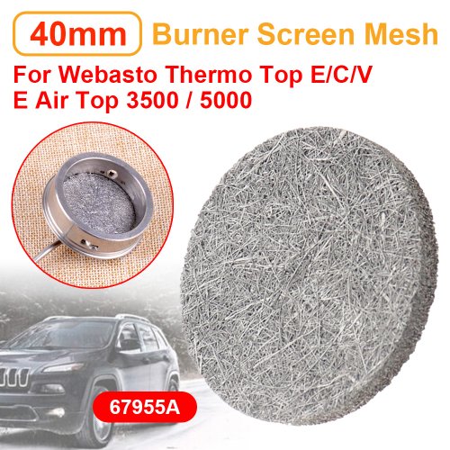 Afbeelding van Vervangende Verwarmingselementen 40mm Mesh 67955A voor Webasto Thermo Top E, C, V, E Air Top 3500 en 5000 - 2 stuks