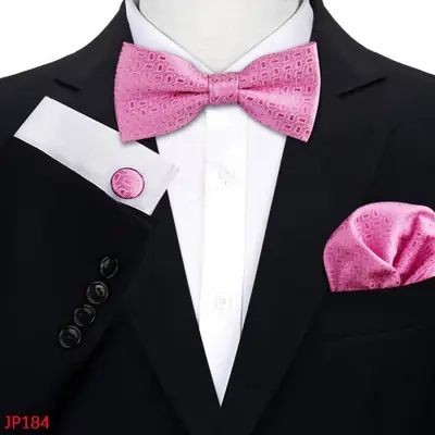 Image de Ensemble Nœud Papillon Soie Paisley - Élégance Homme