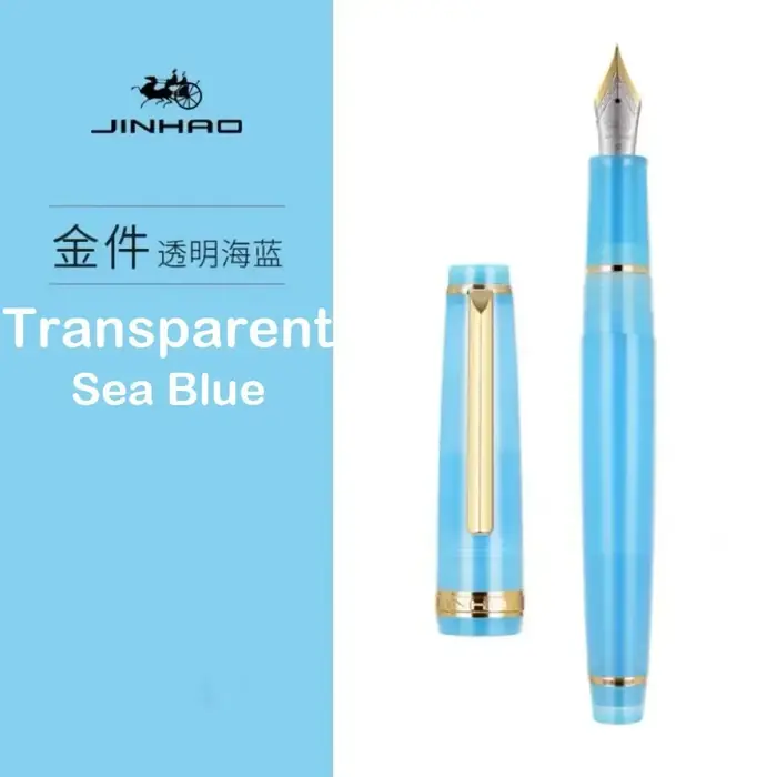 Transparent mer bleu