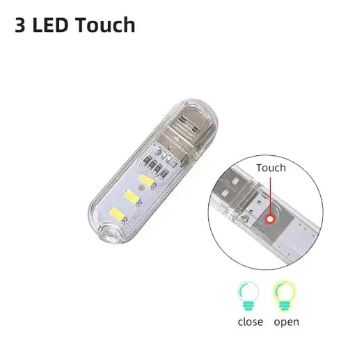 Interrupteur type 3 LED