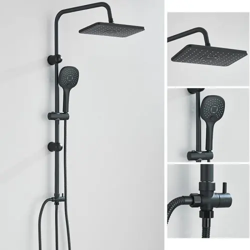Image de Robinet de Douche Chromé Design & Élégant