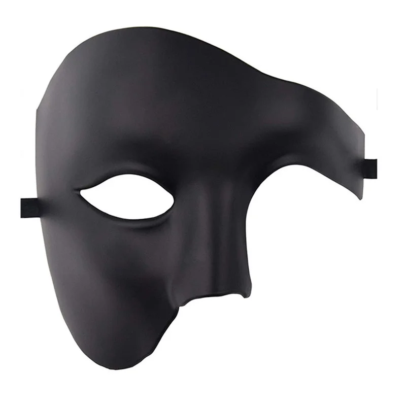 Afbeelding van Steampunk Halloween Masker – Halfgezicht Cosplay voor Mannen & Vrouwen