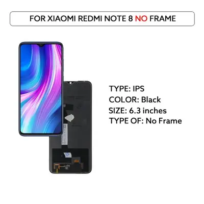 Image de Écran LCD tactile pour Xiaomi Redmi Note 8 - Remplacement facile