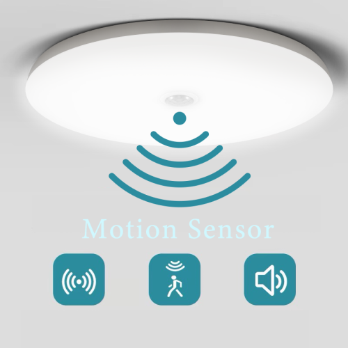 Image de Plafonnier LED avec Détecteur de Mouvement PIR