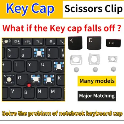 Image de Capuchons de touches de remplacement pour clavier ordinateur portable