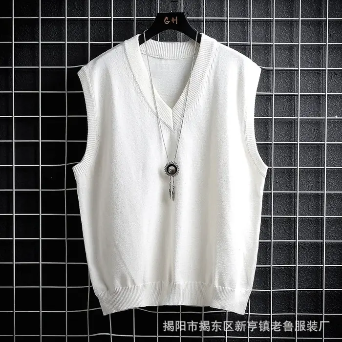 Image de Gilet Blanc Homme Automne-Hiver - Confort & Style