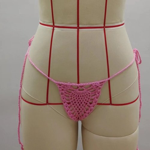 Imagen de BIKINI de corchete, Mini Micro tangas, parte inferior de Bikini Sexy, traje de baño para mujer, Tang...