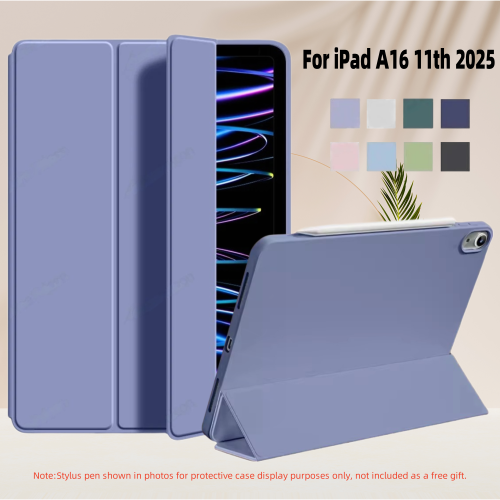 Image de Étui iPad 11 Pouces 2025 - Protection TPU avec Rabat Magnétique
