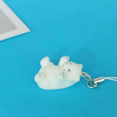 Image de Porte-clés Animal Mignon en Résine 3D