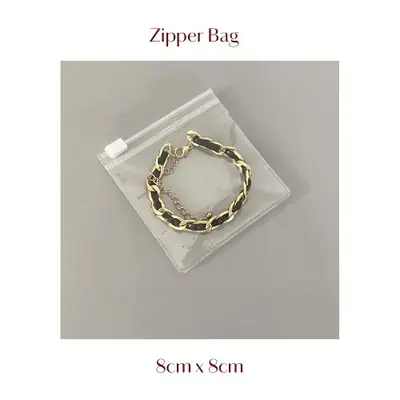 Image de Sac de Rangement Transparent pour Bijoux - 10/20 Pièces