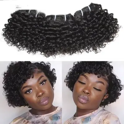 Image de Extensions Cheveux Brésiliennes Remy - Noir Naturel