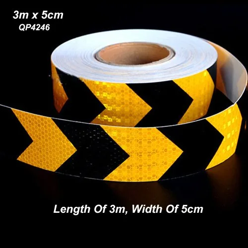 Black yellow 1 Roll