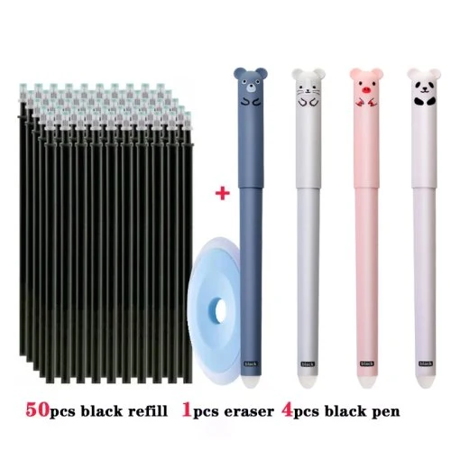 55pcs Zwart set D