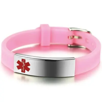 Image de Bracelet Médical Personnalisé - Gravure & Style