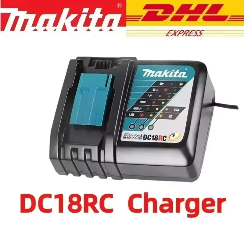 Imagen de 🪫 100% genuino 18V Makita 6Ah/5Ah para batería Makita BL1840 BL1830B BL1850B BL1850 BL1860 BL1815 batería de litio de repuesto 🏅