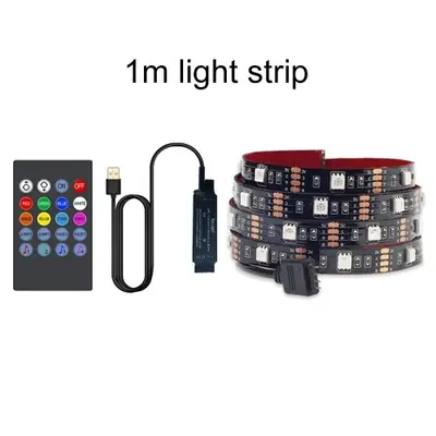 Image de Éclairage LED TV avec Séparateur de Musique - Bande Lumineuse RGB