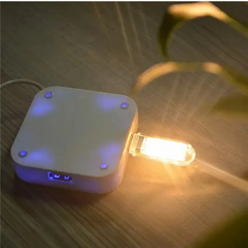 Image de Lampe LED USB 3-8 LEDs - Éclairage Doux pour Livres et Chambre