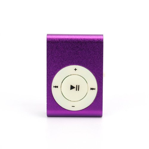 Imagen de Mini reproductor de MP3 con soporte de Clip para tarjeta TF, reproductor de MP3 Mini USB portátil, Walkman colorido, diseño elegante y a la moda