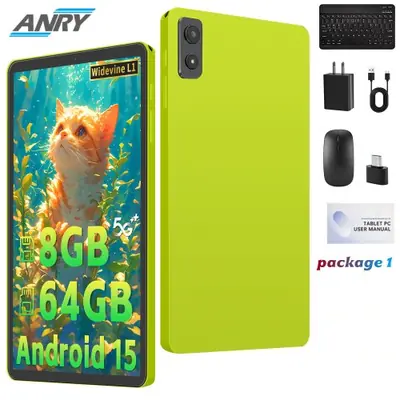 Image de Tablette Android 8.6'' 64 Go - Écran HD, 5000 mAh, Jeux & Éducation