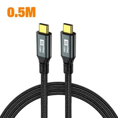 Image de Câble USB-C 20Gbps Thunderbolt 3 - 8K 60Hz pour iPhone 15 Pro Max, Mac, Samsung