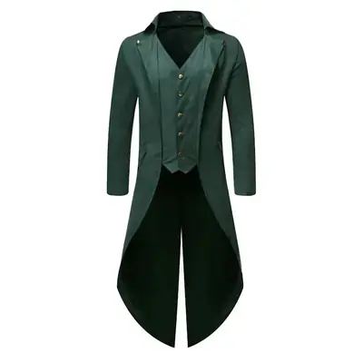 Image de Blazer Gothique Steampunk Homme - Style Vintage & Cintré
